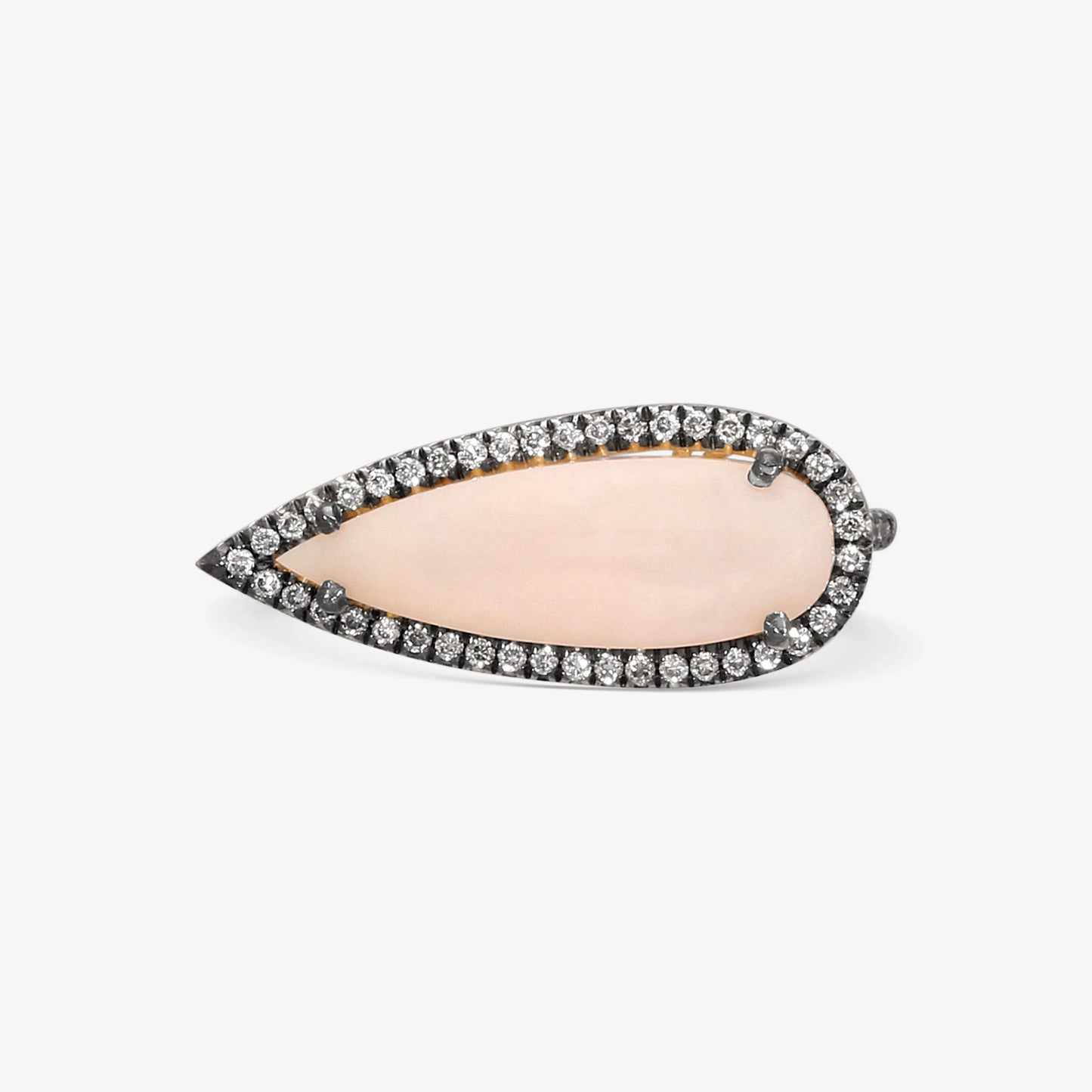 SUZANNE KALAN - 18K Yellow Gold, Pink Opal and Diamond Ring (DIA: 0.30 ct. twd.) - DKR541-YGPO6.5
Ring Size: 6.5