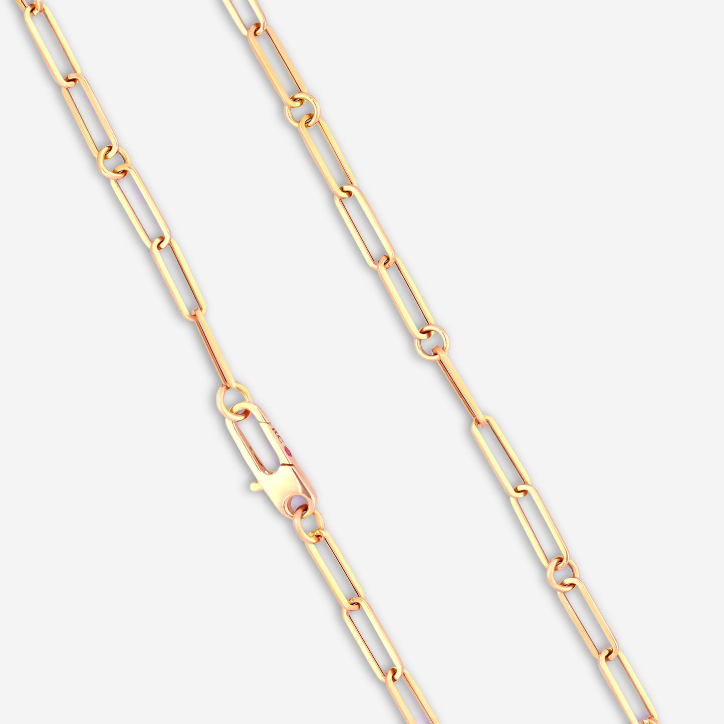 Roberto Coin Obelisco 18K Rose Gold Diamond & Blue Lapis Pendant Necklace 8883122AX19XB