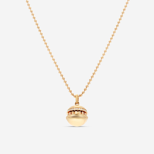 Roberto Coin Mosaic 18K Rose Gold Diamond Pendant Necklace 8883551AX17X