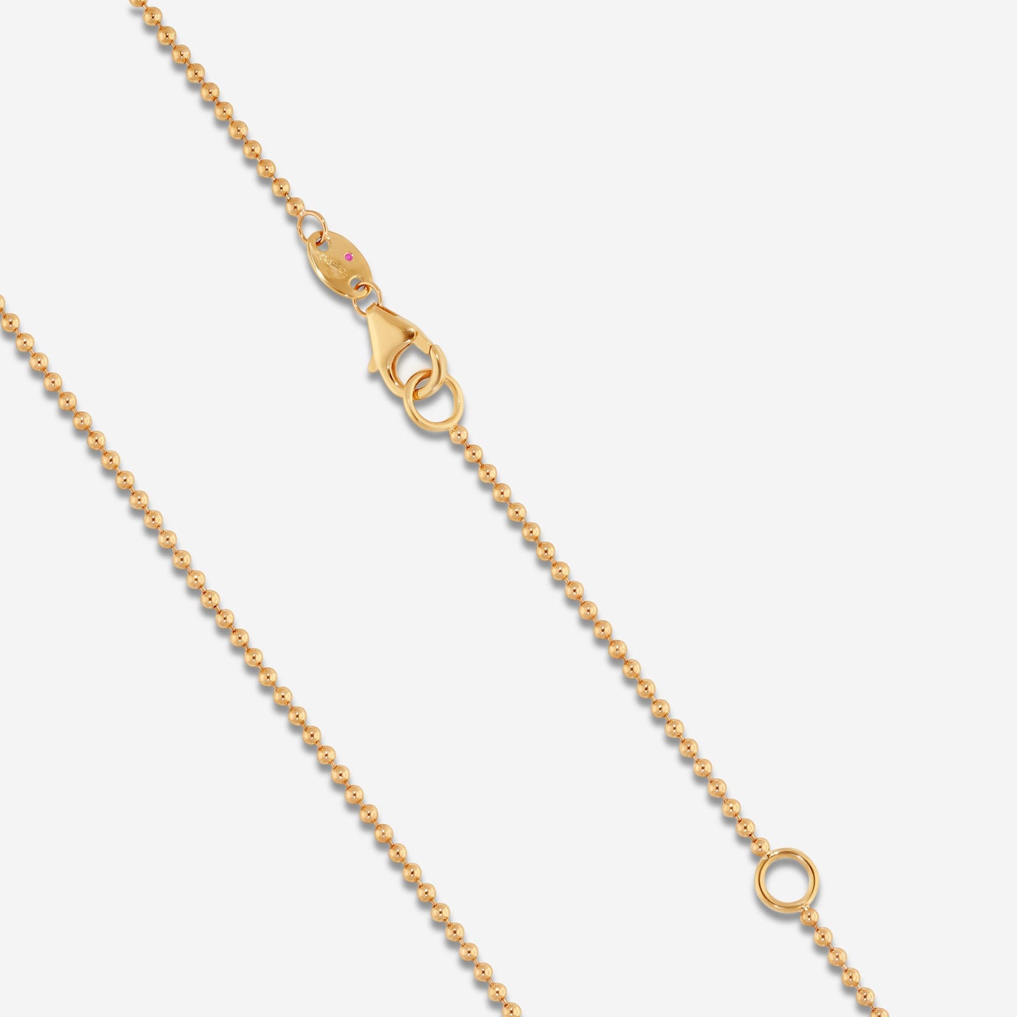 Roberto Coin Mosaic 18K Rose Gold Black Jade & Diamond Pendant Necklace 8883552AX17XB