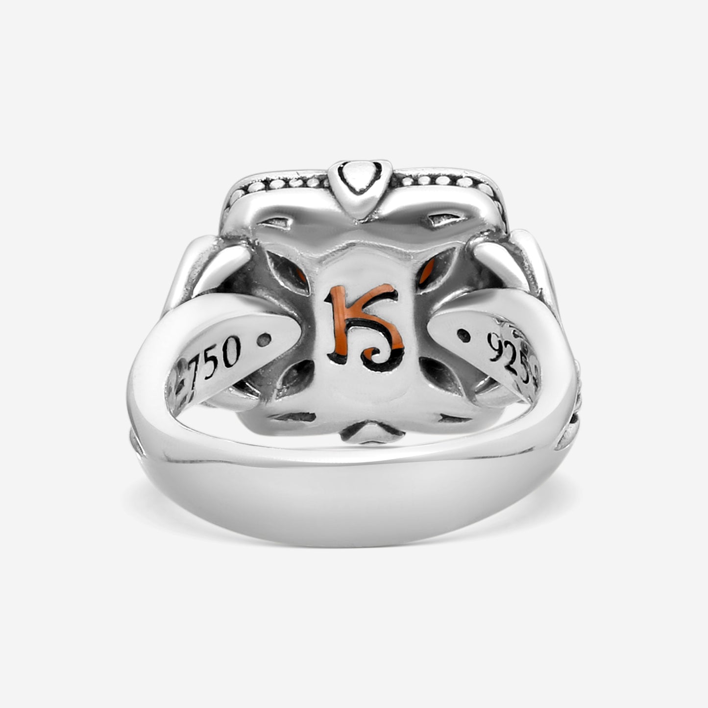 KONSTANTINO – “Gen K” Sterling Silver & 18K Yellow Gold, Carnelian Doublet Ring (CD: 9.50 mm) – DKJ936-547 S7

Center (CD): 9.50 mm
Ring Size: 7.0
Width: 0.19 in.