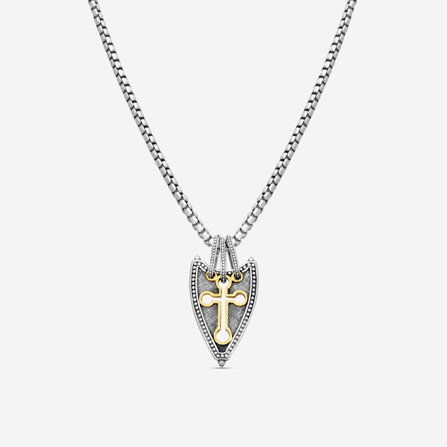 KONSTANTINO – “Myrmidones” Sterling Silver & Bronze Necklace – KOKJ372-131-300-22

Chain Length: 22.0 in.
