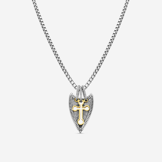 KONSTANTINO – “Myrmidones” Sterling Silver & Bronze Necklace – KOKJ372-131-300-22

Chain Length: 22.0 in.