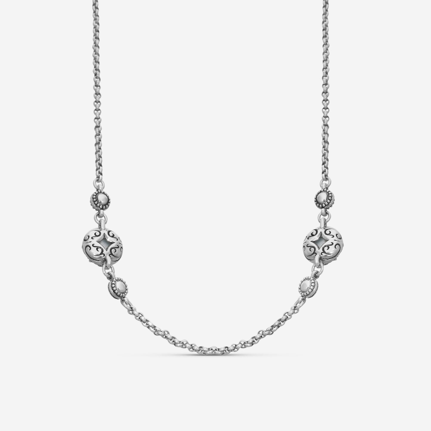 KONSTANTINO – “Gen K 2” Sterling Silver, Aquamarine Triplet Necklace (AT: 8 mm) – KOKJ501-131-655-18 2U

Chain Length: 18.0 in.