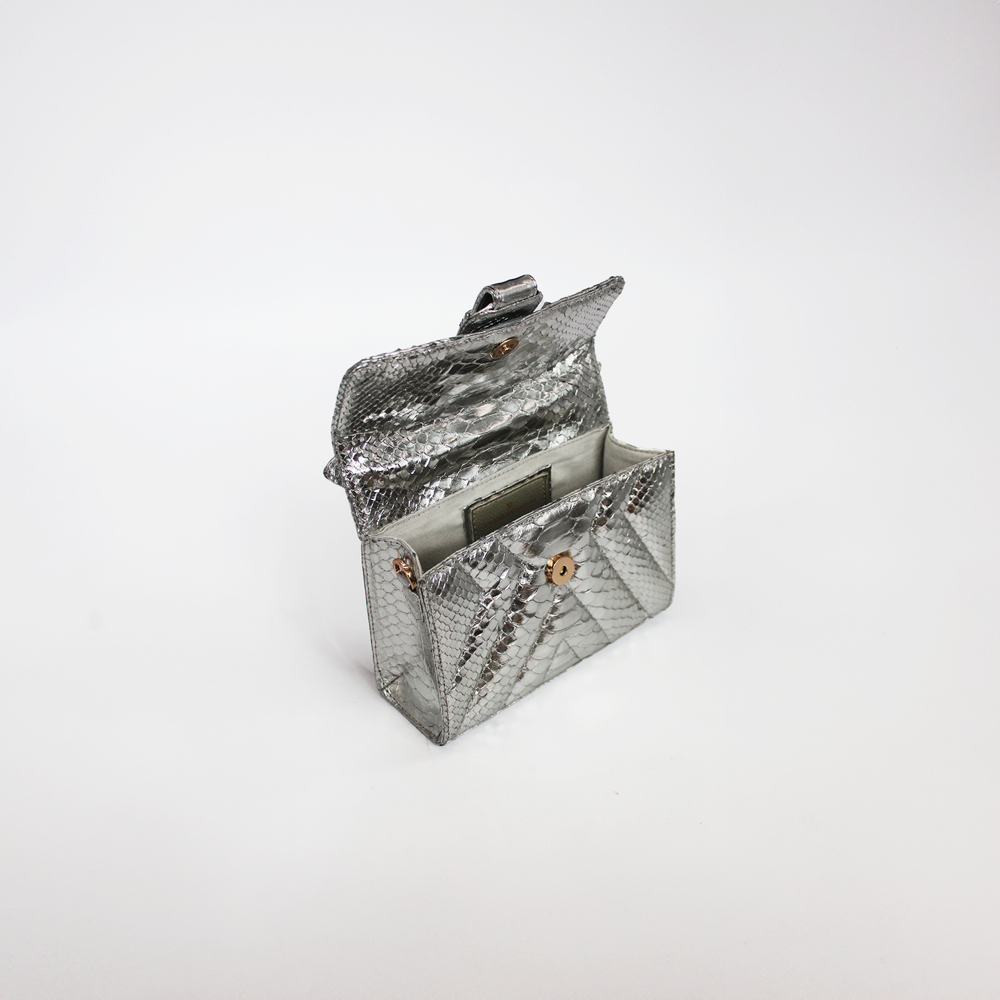 Judy Mini in Metallic Silver