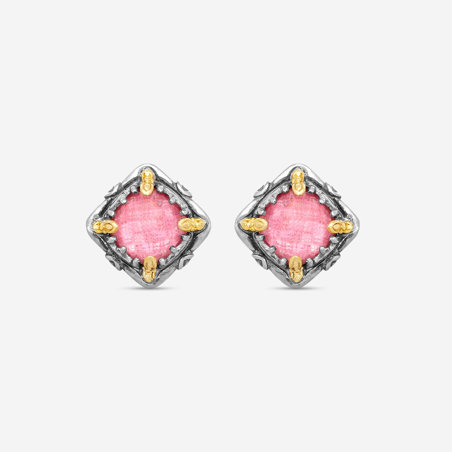 KONSTANTINO - "Gen K" Sterling Silver & 18k Yellow Gold, Tulite Doublet Earrings (TUL: 7.50mm) - SKKJ685-548

Earring Dimensions: 0.44 in.
