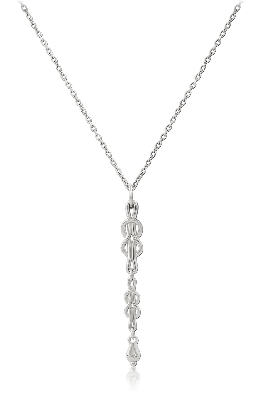 Hecate Lavalier Necklace Sterling Silver