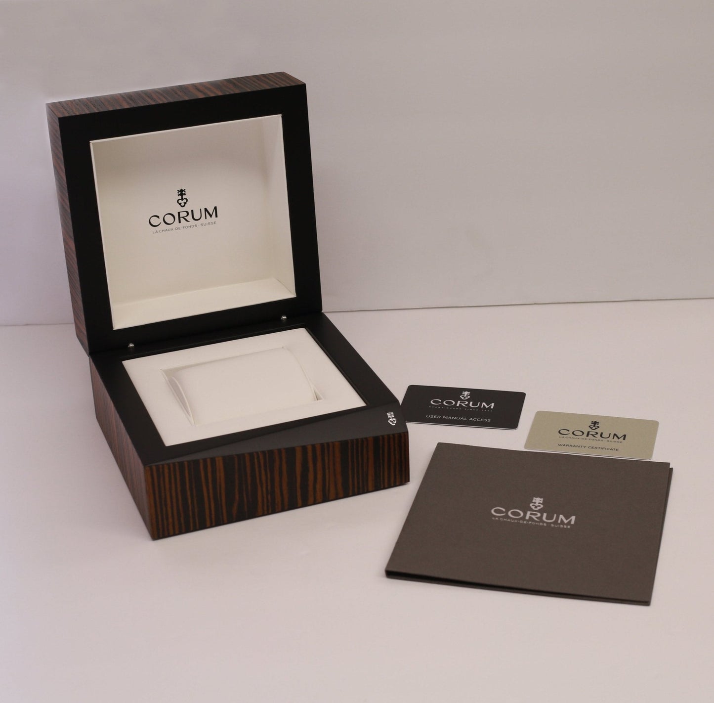 Corum Golden Bridge 39 Rainbow 18K White Gold Manual Wind Diamond Ladies Watch B113/03852