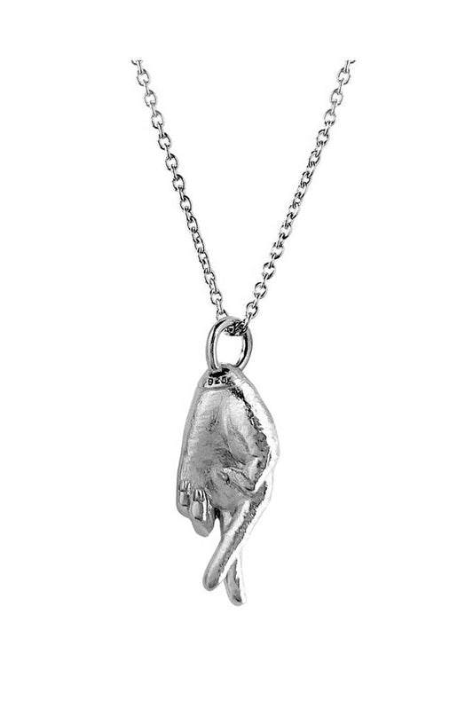 Good Luck Charm Necklace Sterling Silver