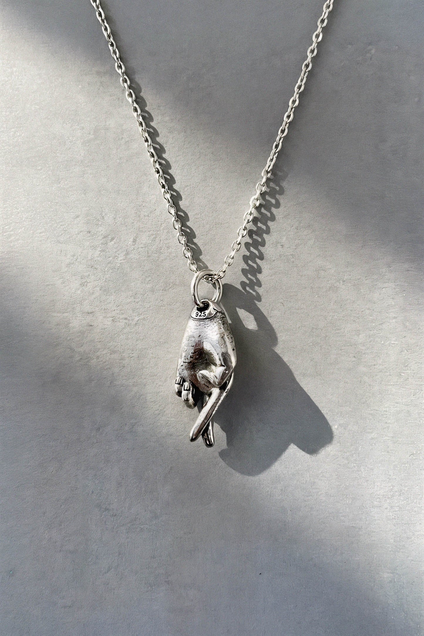 Good Luck Charm Necklace Sterling Silver