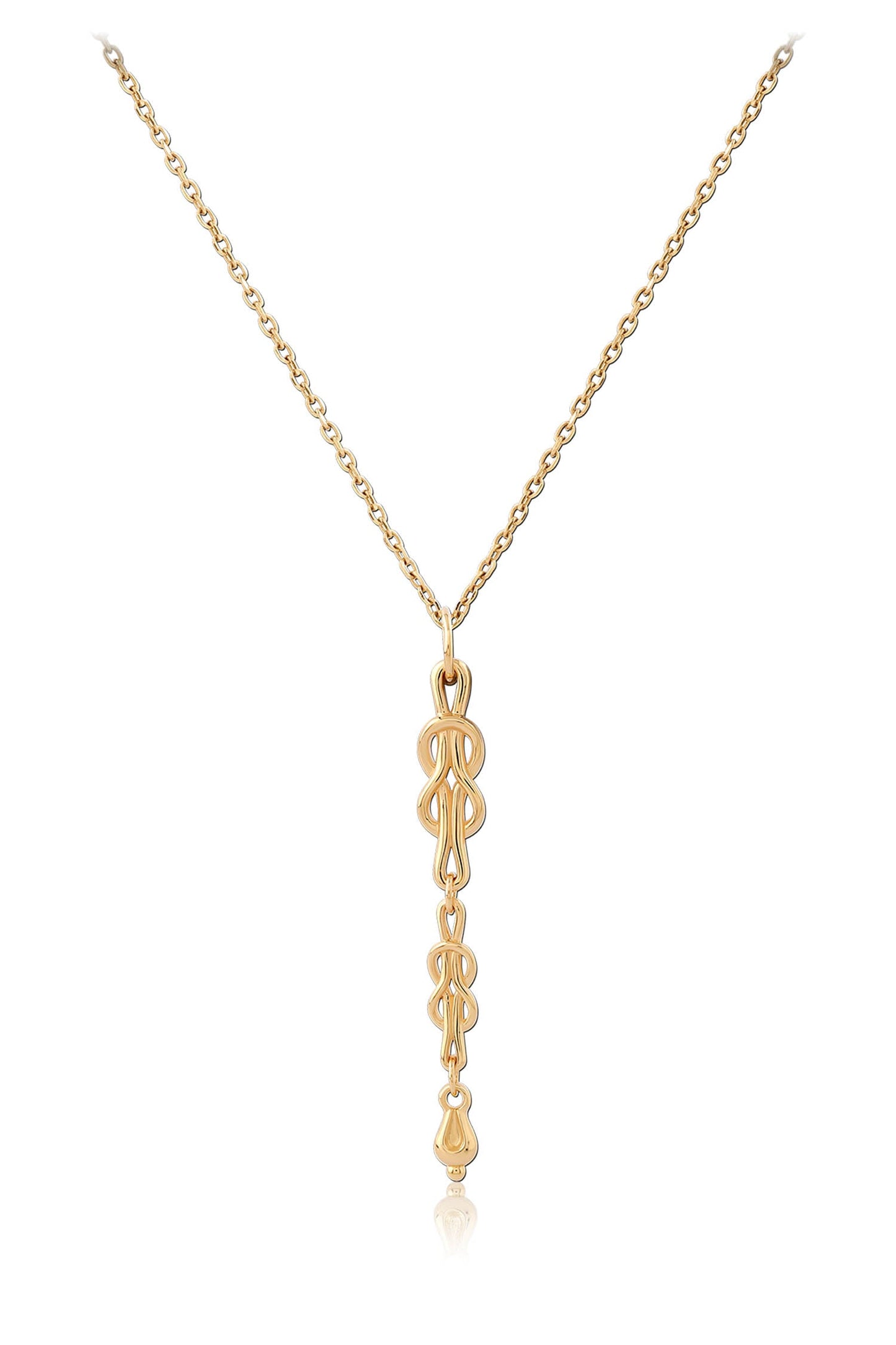 Hecate Lavalier Necklace Gold