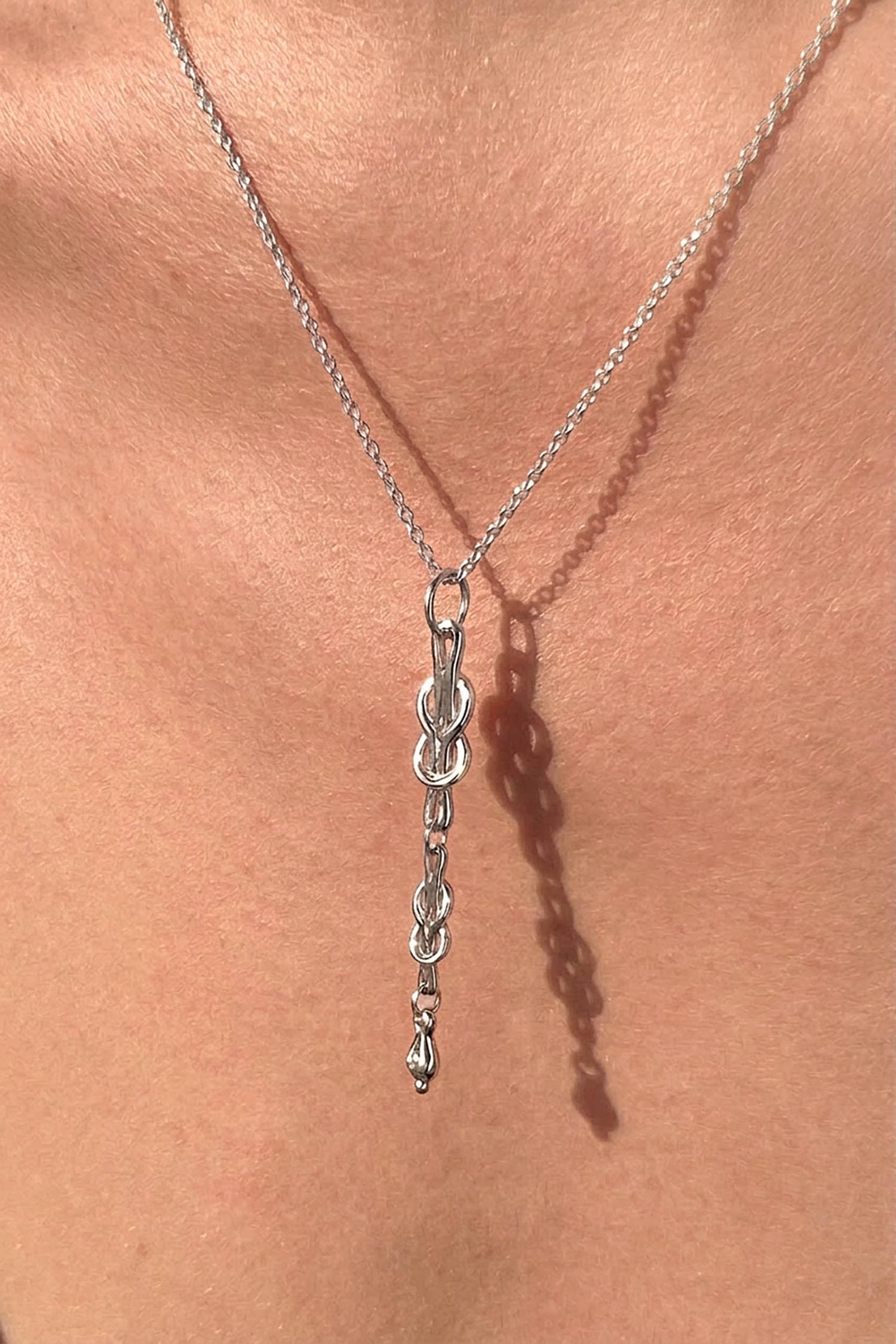 Hecate Lavalier Necklace Sterling Silver