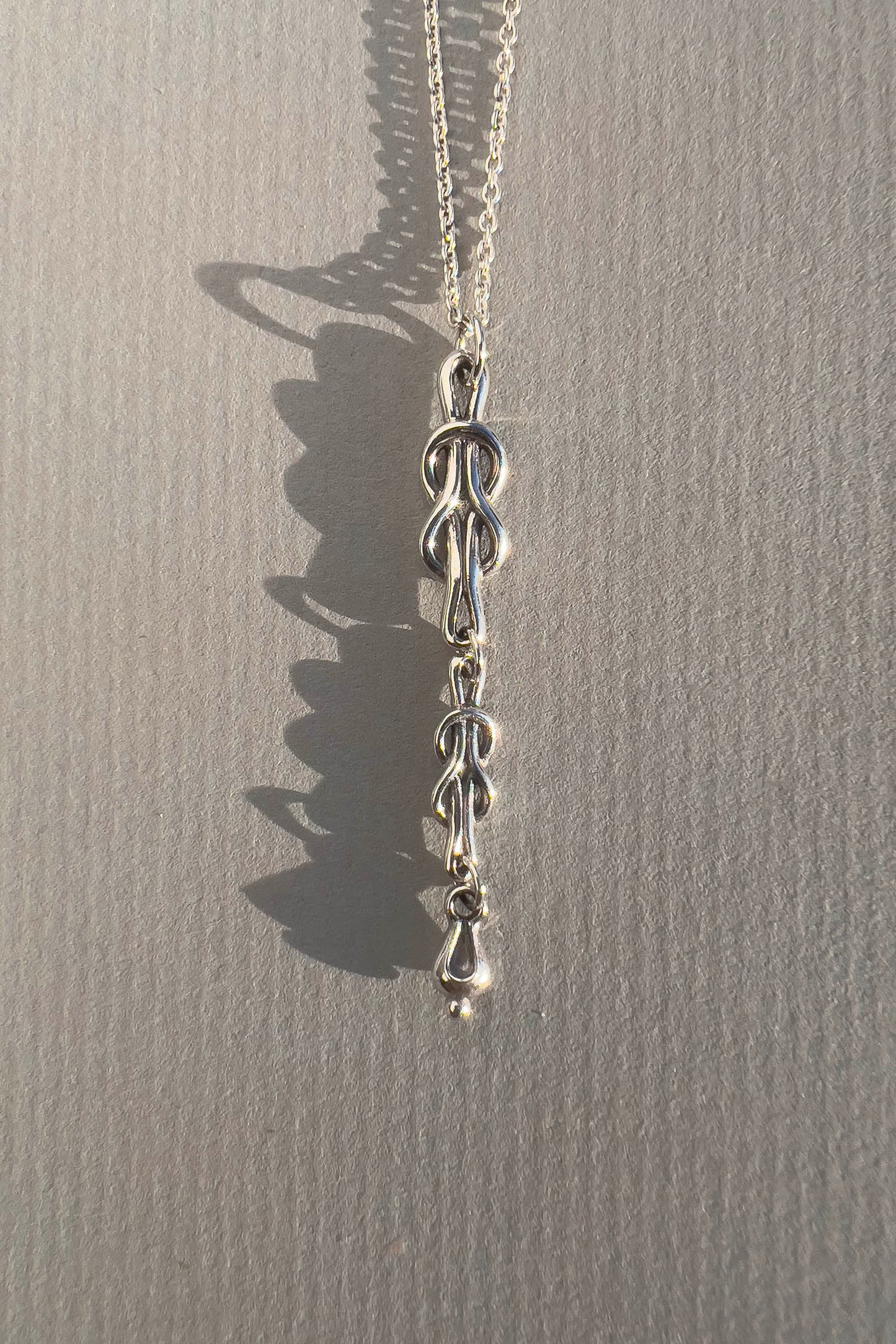 Hecate Lavalier Necklace Sterling Silver