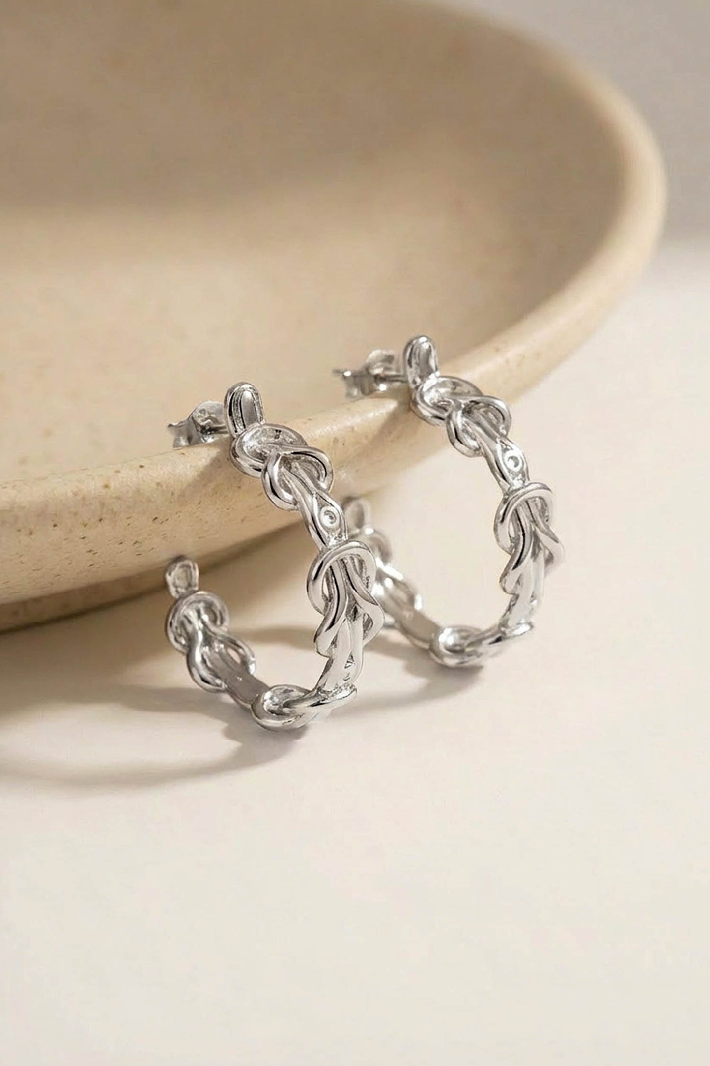 Hecate Hoops Sterling Silver